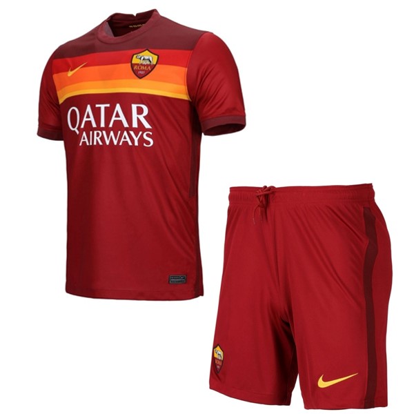 Camiseta AS Roma 1ª Niños 2020-2021 Rojo